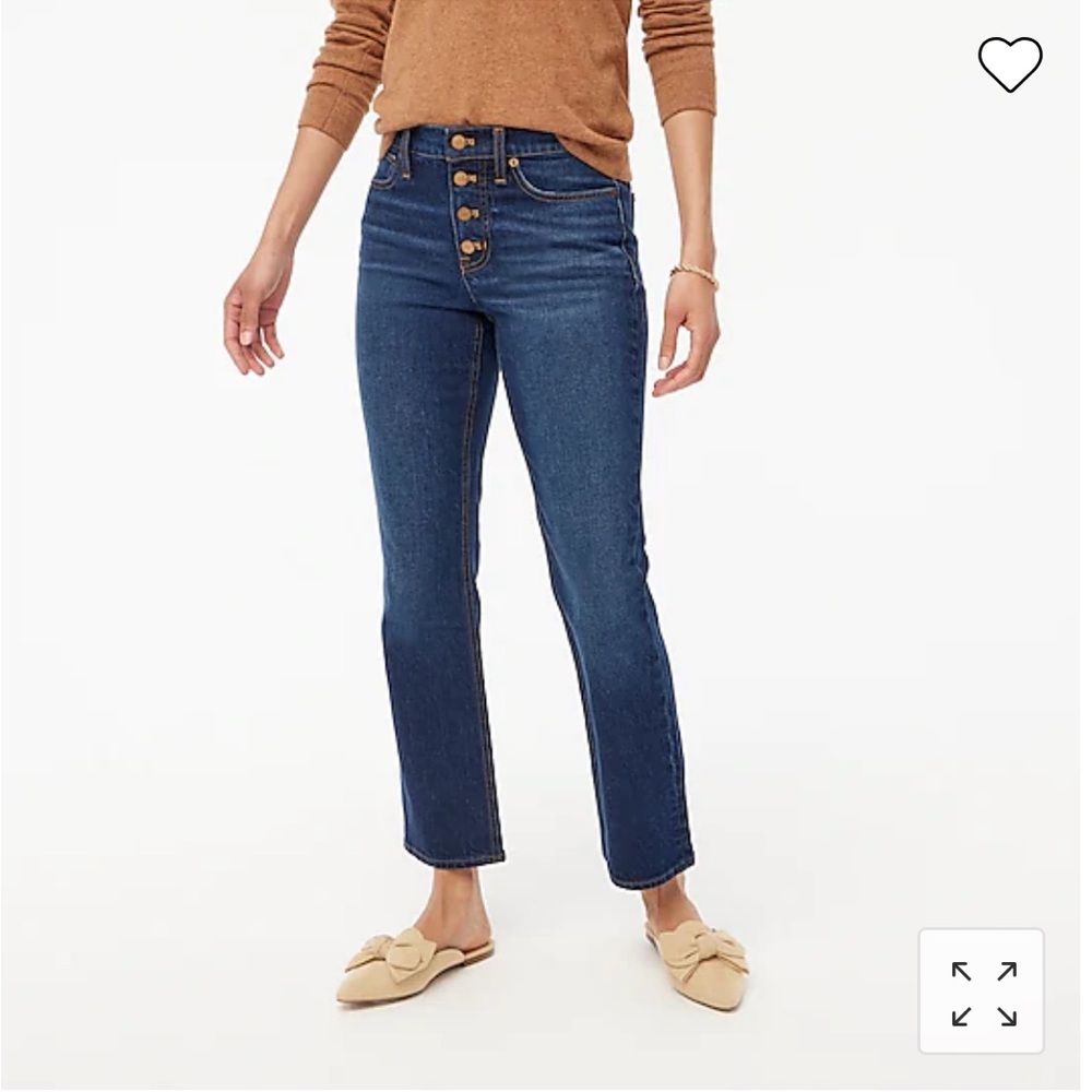 J. Crew Factory Flare Crop Jeans NWT